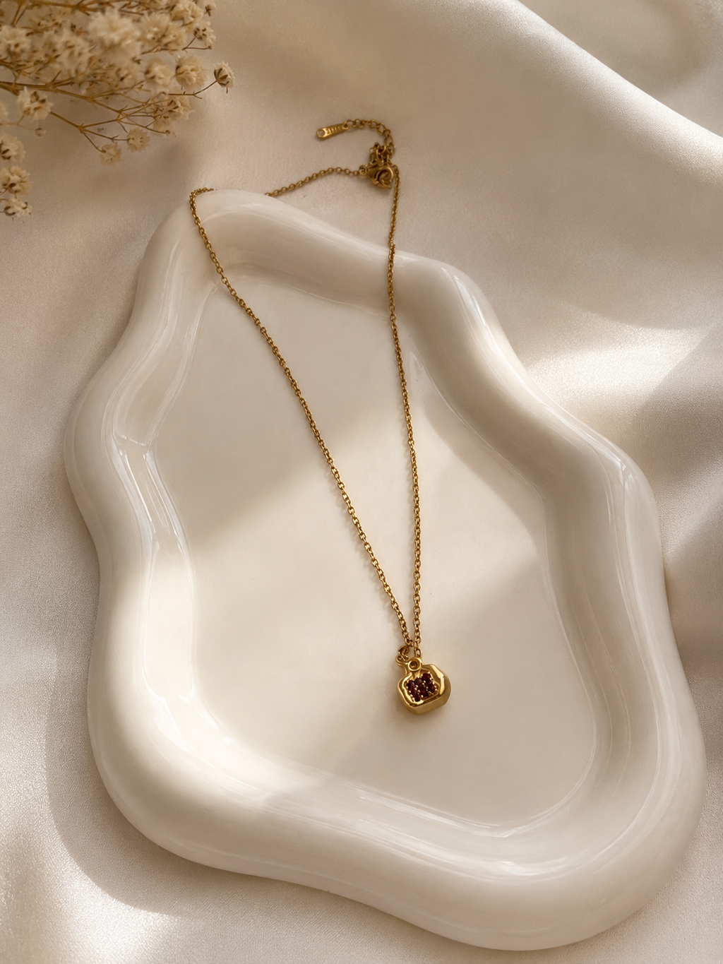 Lucky Pomegranate Necklace