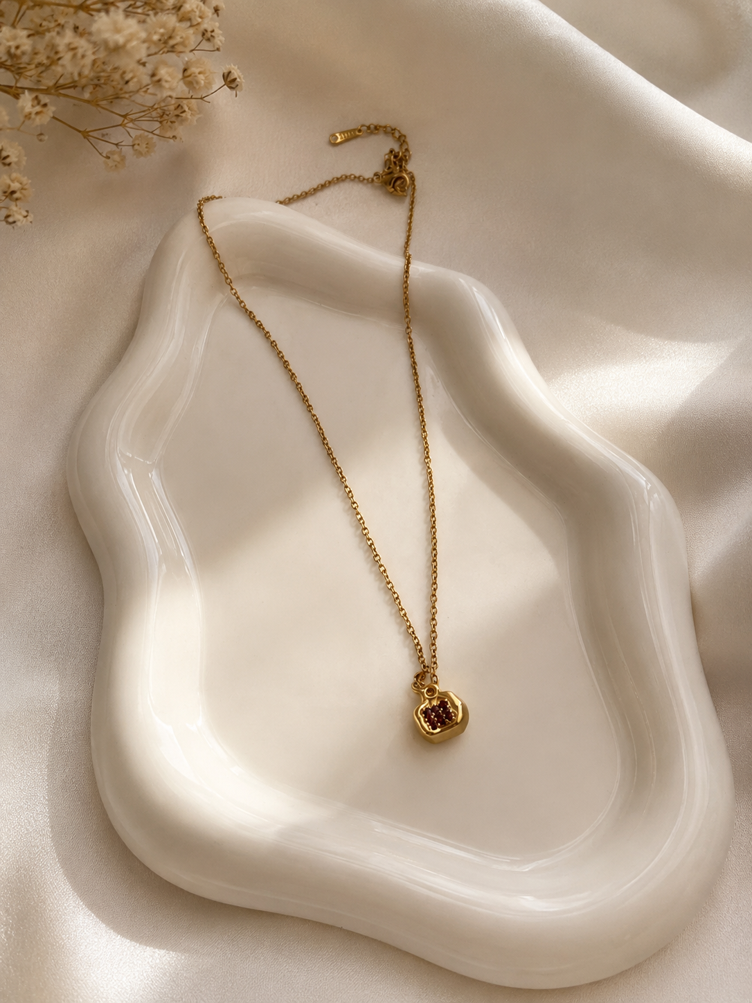 Lucky Pomegranate Necklace